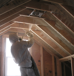 Salinas CA attic spray foam insulation